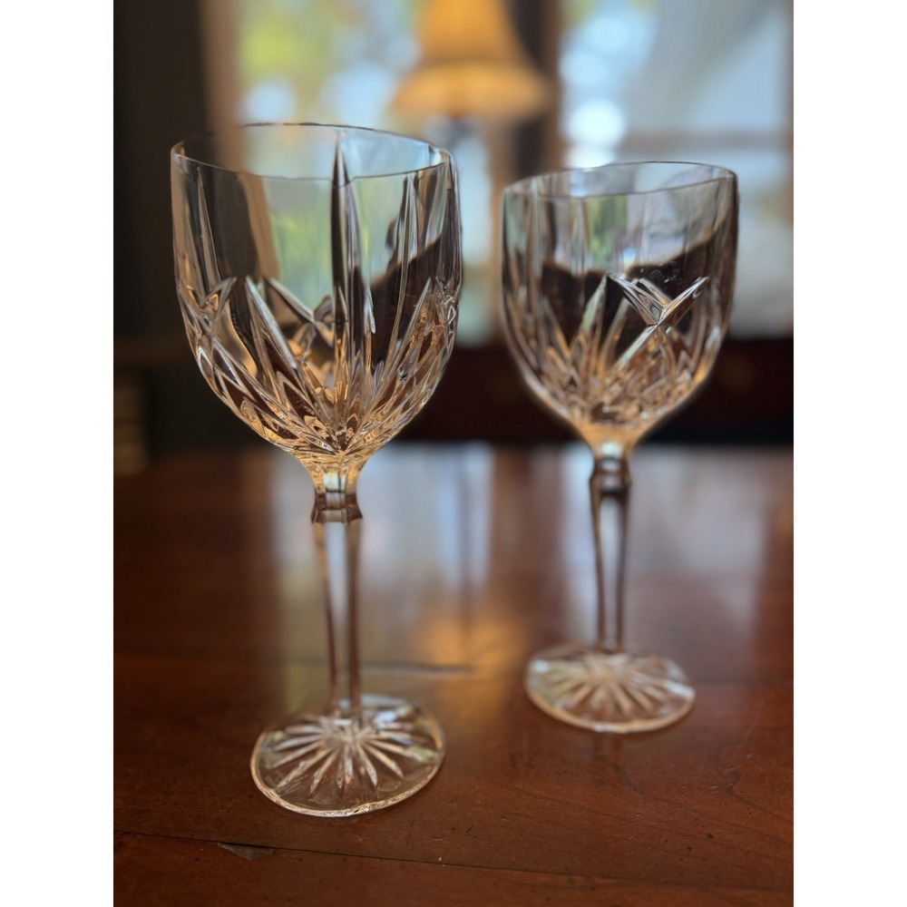 Marquis by Waterford Brookside Crystal Wine Goblets - Set of 2
